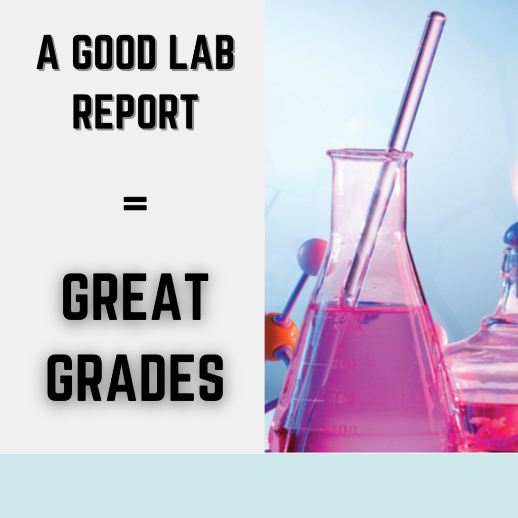 how to write abstract lab report