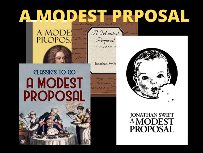 A Modest Proposal by J. Swift-What it is, Purpose, & Message