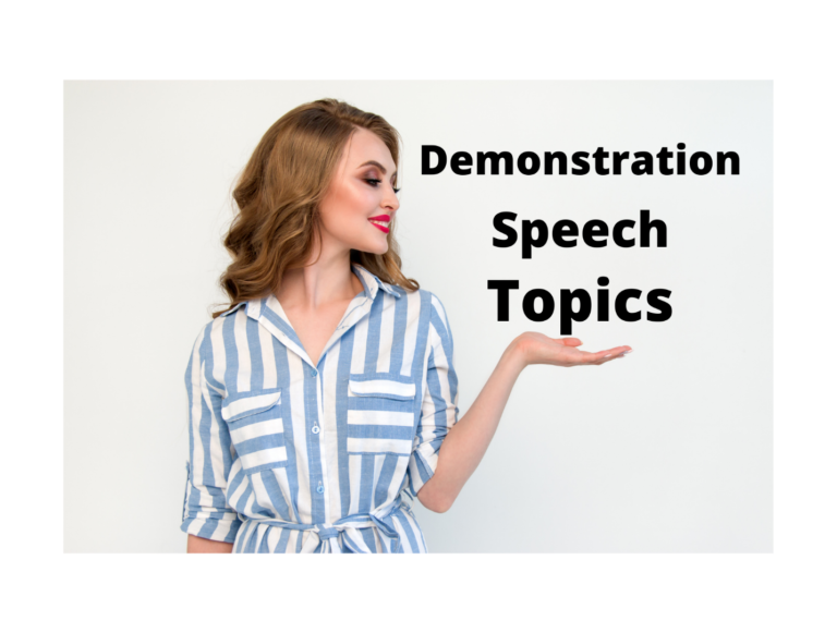 Demonstration Speech Topics and Ideas