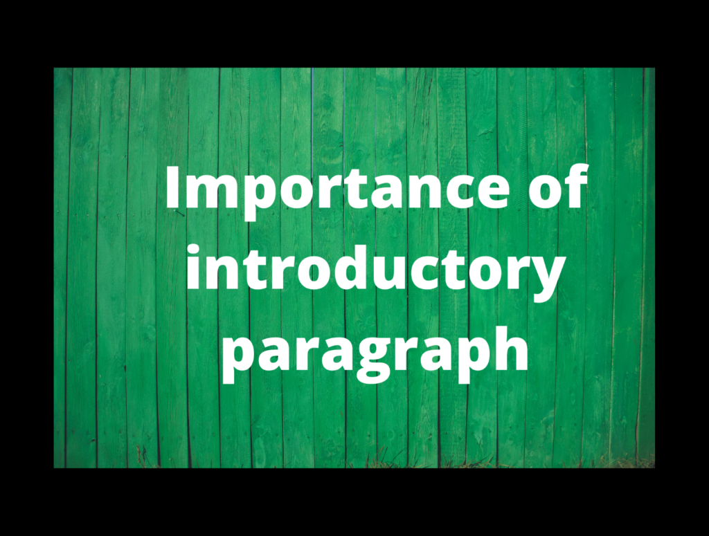 good introduction examples for an essay