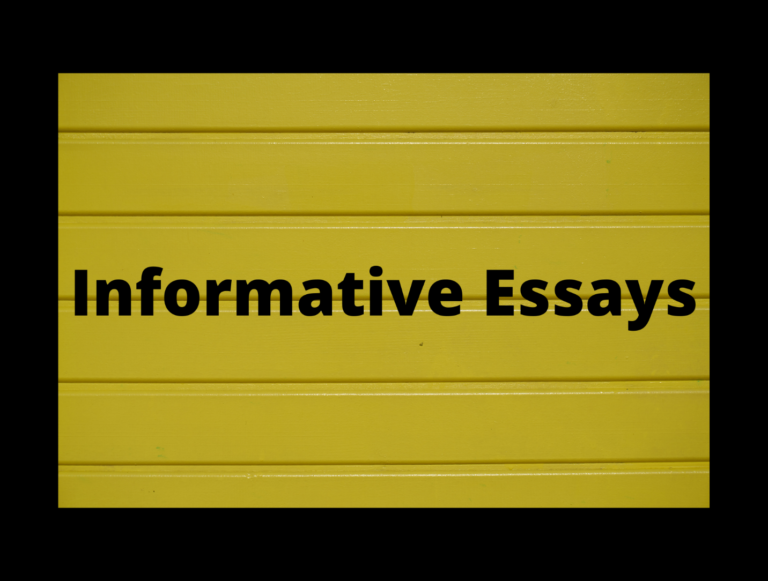 Top 4 Examples of Informative Essays