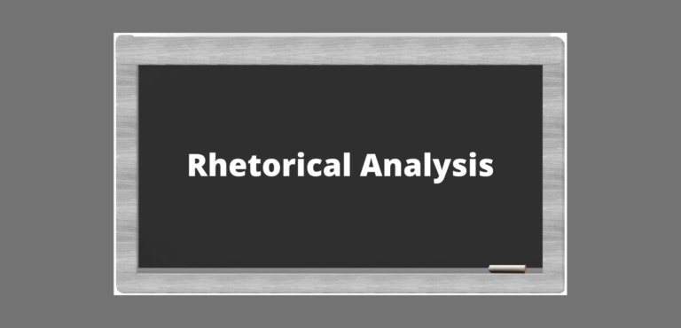 Rhetorical Analysis Essay Outline that Works