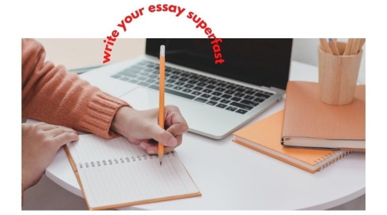 How to Write an Essay Fast